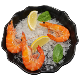 Cooked Jumbo Vannamei Prawns U10 500g